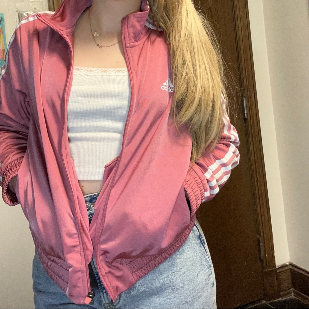 Adidas track suit jacket